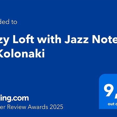 Ferienwohnung Cozy Loft With Jazz Notes In Kolonaki Athen Exterior foto